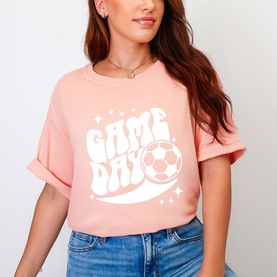 Simply Sage Market Soccer Game Day Sparkle Garment Dyed Tee