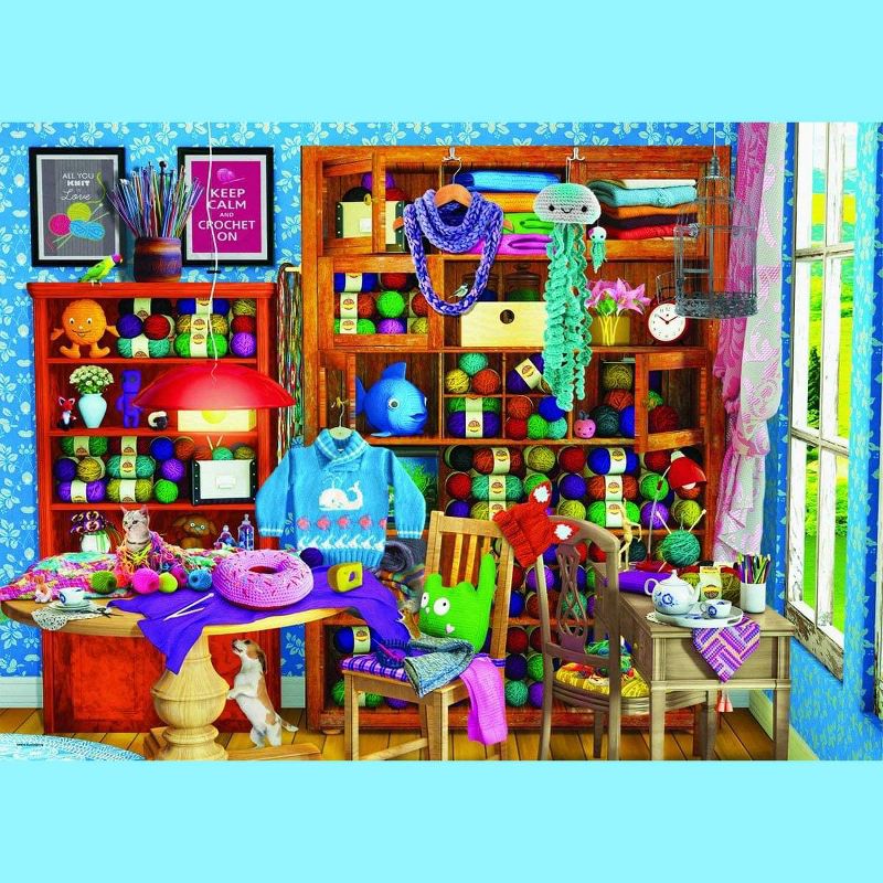 Eurographics Inc. All You Knit Is Love by Paul Normand 1000 Piece Jigsaw Puzzle, 3 of 6