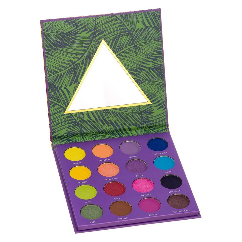 Color Story Pressed Pigment Eyeshadow Palette - Tropical Glow - 0.54oz, 1 of 11