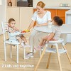 BabyBond Convertible Wooden Baby High Chair - 11 in 1 Design for High Chair, Booster Seat, Toddler Chair - Double Tray, 5-point Harness - 4 of 4