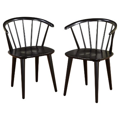 Target dining hot sale chairs black