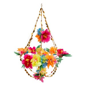 Meri Meri Bright Blossom Chandelier (Pack of 1) - 1 of 4