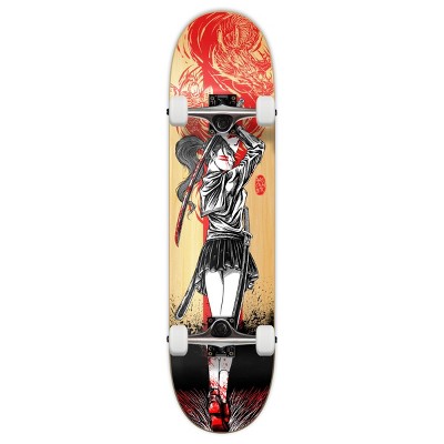 thumbnail interactive-video image 1 of Yocaher Retro Series Skateboard Deck – 'Fishing' Graphic (DECK ONLY) 1 of 4