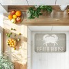 Stupell Industries Relax Unwind Beach House Crab Printed Anti-Fatigue Floor Mat, design by Kim Allen, 30"x18" - 4 of 4