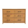 Galano Kellie 6 Drawer 47.2 in. Wide Dresser (Sturdy, Effortless Assembly with Interlocking Drawers) - 2 of 4