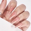 BTArtboxnails Gilded French Coffin Nails - Press On Nails - 4 of 4