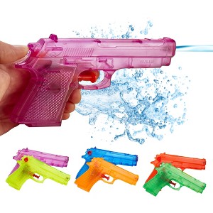 Playbees Water Blasters – 12-Pack of 6-Inch Fun for Ultimate Splashing Adventures - 1 of 4