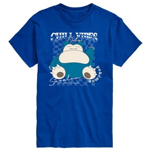 Men's - Pokémon - Snorlax Chill Vibes Short Sleeve Graphic T-Shirt - 1 of 3