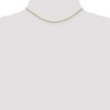 Black Bow Jewelry Children's 1.5mm 14k Yellow Gold Solid Anchor Link Necklace, 14 Inch - 2 of 4