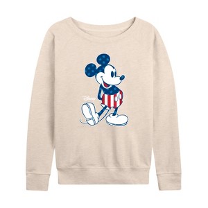 Women's - Disney - Americana Lightweight French Terry Slouchy - 1 of 4