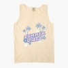 Simply Sage Market Summer Vibes Palm Trees Floral Garment Dyed Tank - 3 of 3
