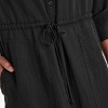 Women's Long Sleeve Utility Midi Shirtdress - A New Day™ - 3 of 4