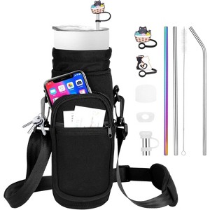 Paucax Carrier Bag with Phone Pocket for Stanley 40/50 oz - 1 of 4