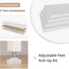 10-Drawer Fabric Dresser Modern Chest of Drawers with Fabric Bins & Sturdy Steel Frame,Multi-Scene Dresser for Living Room/Hallway,(Easy Assembly) - 3 of 4