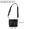 Unique Bargains Barber Hairstylist Tools Waist Belt Storage Bag Hair Appliance Accessories PVC 1 Pc - 4 of 4