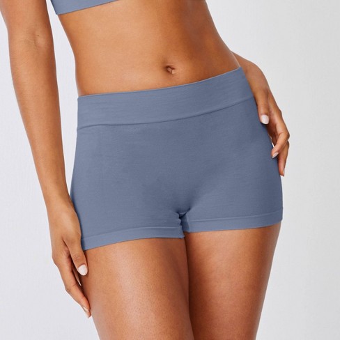 Women's Seamless Boy Shorts - Auden™ Blue Xxl : Target