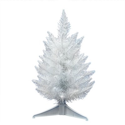 Vickerman Sparkle White Spruce Pencil Artificial Christmas Tree
