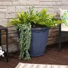 Sunnydaze Indoor/Outdoor Patio, Garden, or Porch Weather-Resistant Double-Walled Anjelica Flower Pot Planter - 24" - 2 of 4