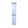 Okak Narrow Freestanding Bathroom Storage Cabinet with Adjustable Shelves,Tall Linen Tower with Drawer for Bathroom,Living Room - 4 of 4