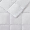 NicBex Twin/King Size Goose Feather and Down Filling All Seasons Blanket,Fuzzy Cozy Blanket Microfiber for Bed Sofa,White - 4 of 4