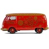 Volkswagen Type 2 Panel Van "Chinese Zodiac 2025 Year of the Snake" Red with Graphics 1/64 Diecast Model by Greenlight - 2 of 4
