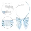 INSPIRE CHIC Women's Adjustable Solid Pre-Tied Bow Tie - 3 of 4