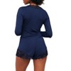 Adore Me Women's Charlotte Romper Sleepwear - 4 of 4