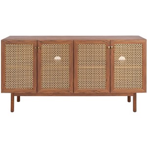 Piran 4 Door 2 Shelf Media Stand - MED9611 - Safavieh - 1 of 4