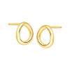 Silpada 'Karma' Open Circle Stud Earrings in Sterling Silver - 2 of 4