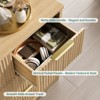 Fluted Dresser for Bedroom with 7 Drawers, Modern Dressers for Bedroom - 3 of 4