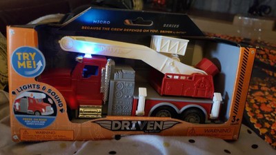 Driven fire best sale truck toy