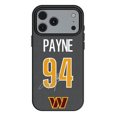 NFL Washington Commanders Players Game Tactic MagSafe Compatible Cell Phone Case for Apple iPhone 17 Series