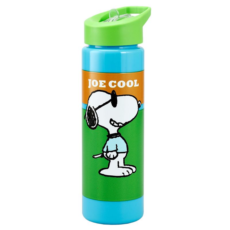 Peanuts Snoopy Water Bottle 24 ounce with straw, 4 of 5