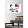 Trends International Team USA x Peanuts – Snoopy Cross-Country Skis Unframed Wall Poster Prints - 2 of 4