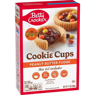 Betty Crocker Cookie Cups Peanut Butter Fudge - 14oz