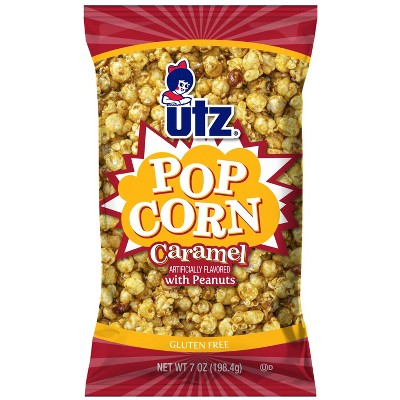 Utz Caramel with Peanuts Popcorn - 7oz