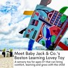 Baby Jack The Learning Lovey Boston City Landscape Baby Tag Crinkle Square Toy 8" x 8" - 2 of 4