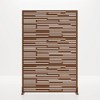 PexFix Outdoor Metal Privacy Screen Garden Fence in Shine Pattern - 3 of 4