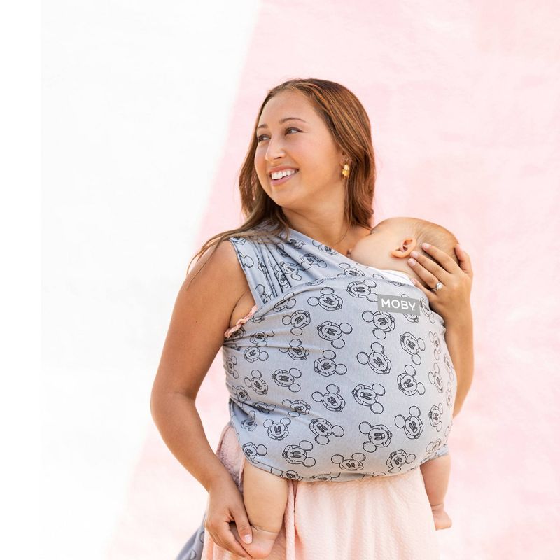Moby Wrap Feather Knit Baby Carrier, 4 of 10