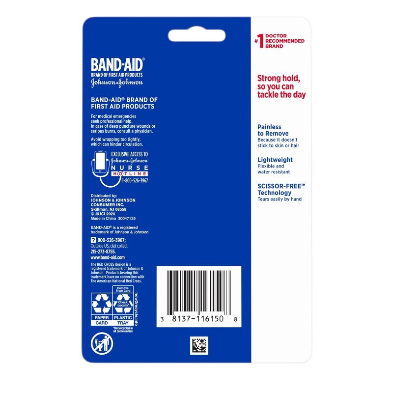 Band-Aid Brand Secure-Flex Self-Adherent Wound Wrap - 2 In by 2.5 yd, 3 of 9