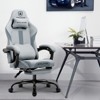 GTPLAYER Ergonomic Gaming Chair with Footrest, Lumbar Support, Breathable Computer Chair with Pocket Spring Cushion, Chairs for Adults - 2 of 4