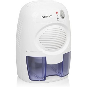 Ivation Powerful Small-Size Thermo-Electric Dehumidifier for Basement or Small Rooms (1100 Cubic Ft) - 1 of 4