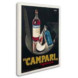 Trademark Fine Art -Vintage Apple Collection 'Campari Laperitiv Nizzoli' Canvas Art - 1 of 3