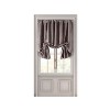 Velvet Rod Pocket w/Back Tabs Tie-Up Panel w/Backout Lining - 3 of 4
