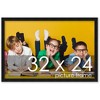 PosterPalooza | Minimalist Black Picture Frame - UV Acrylic, Backing Board, Hanging Hardware Included - 2 of 4