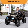 12V Kids Ride On Truck Car with Remote Control, Spring Suspension, 3 Speeds, LED Lights, Parent Safety Brake - 2 of 4