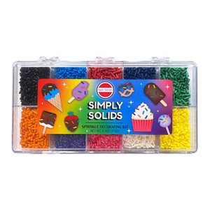 Mystic Sprinkles Simply Solids Sprinkle Decorating Kit 6.3oz - 1 of 4
