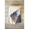 Emanuela Carratoni Earth Tones Sherpa Fleece Blanket - Deny Designs - 2 of 2