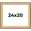 PosterPalooza | Traditional Gold Picture Frame - UV Acrylic, Backing Board, Hanging Hardware Included - 2 of 4
