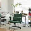 KTMBDW Classic Velvet Padded Mid-Back Height Adjustable Office Computer Desk Chair with Armrest - 3 of 4
